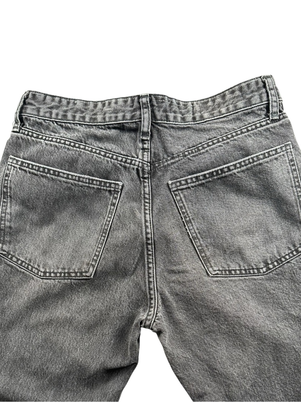Zara Black Washed High Waist Relaxed Fit Jeans Size 8 - Picture 5 of 12